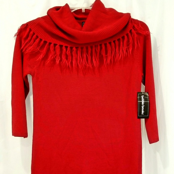Bobbie Brooks Sweaters - NWT Bobby Brooks red cowl neck sweater